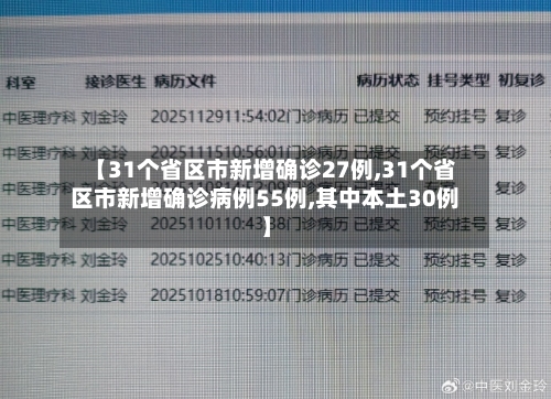【31个省区市新增确诊27例,31个省区市新增确诊病例55例,其中本土30例】-第3张图片