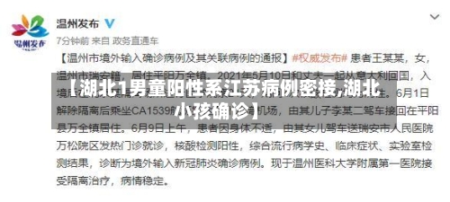 【湖北1男童阳性系江苏病例密接,湖北小孩确诊】-第2张图片